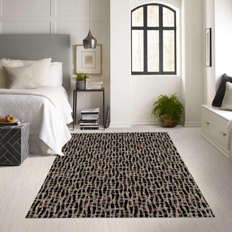 Geometric Indoor / Outdoor Rug, Rectangle 2' x 3'