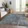 Machine Washable Indoor/Outdoor Claudian ACN1237 Fern Rug