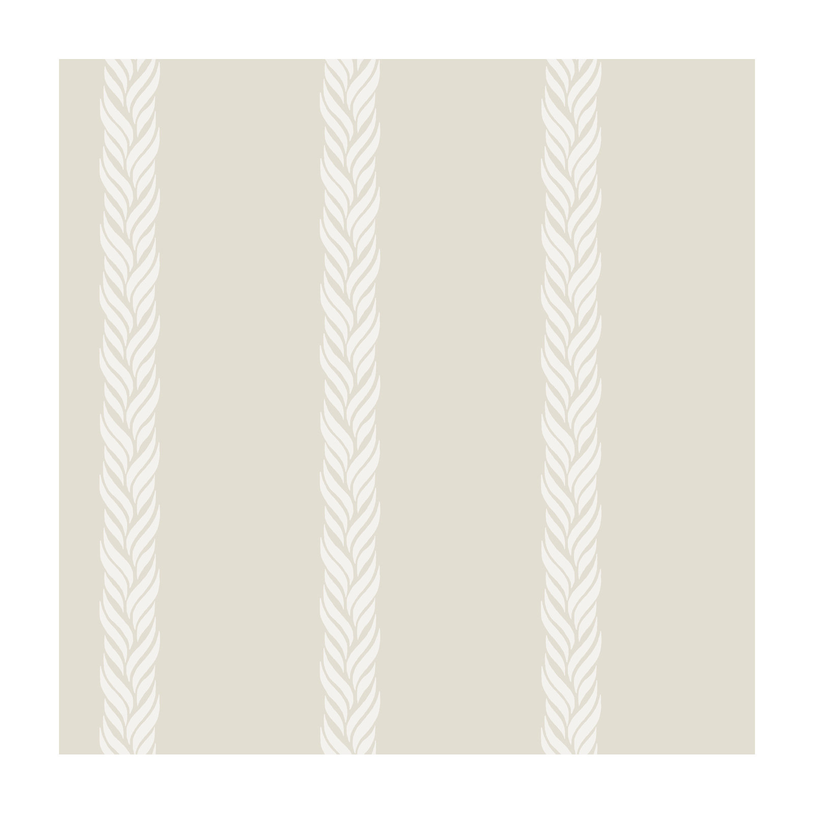 Bowman Striped Wallpaper, Tan