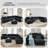 Cloud Modular Sectional Sofa Upholstered Deep Seat Couches With Cupholder Console With Usb Port & Storage Box And An Ottoman-999614811