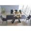 Tallula Glass Top Dining Table