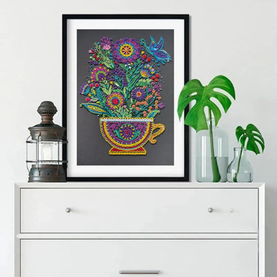  Bead Embroidery Kit - Cup of happiness