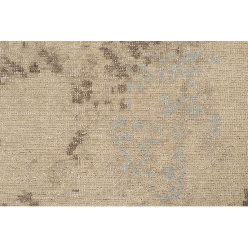 Distressed Homage Handmade Kilim Wool Abstract Area Rug, Rectangle 12' x 18'