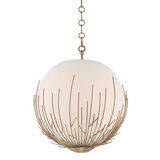 5-Light 18" Organic Globe Pendant Light