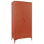 Wardrobe Andreita Golden Brown Metal