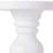 Virello Outdoor/Indoor Modern Sculptural Handmade MgO Side Table with Rounded Pedestal Base