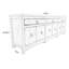 Console de 90 po-976300620