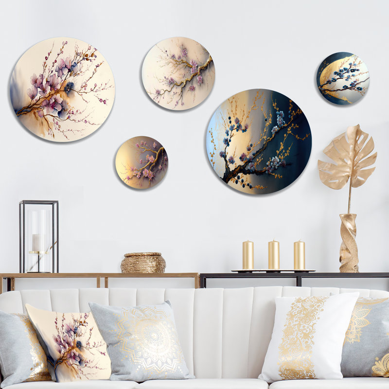 Plants & Flowers Wall Decor on Metal