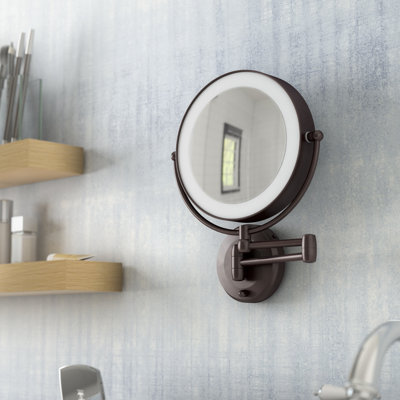 Aldona Metal Flat LED Mirror