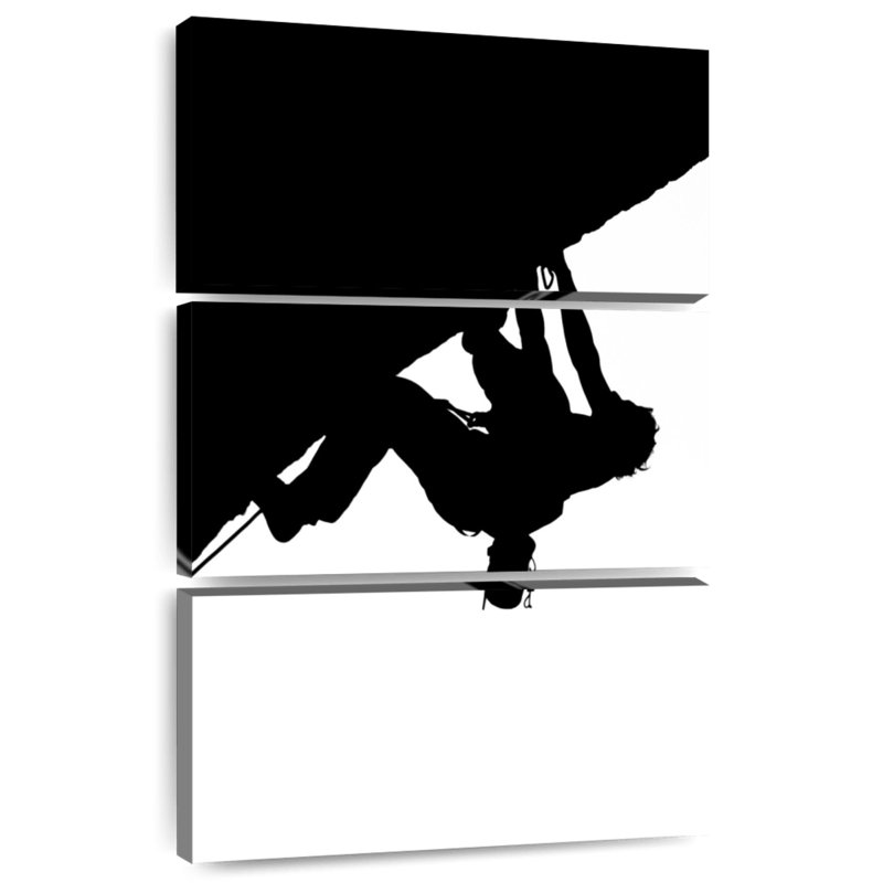 Silhouette d'escalade de Sirci, H 32 po x l 20 po