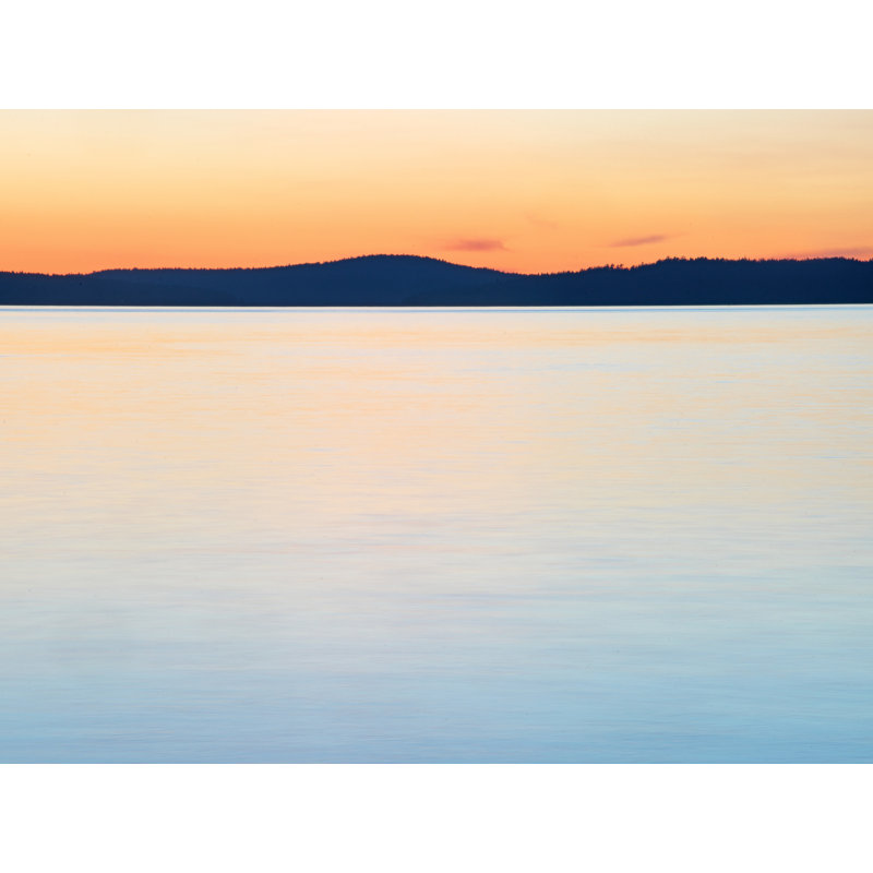 San Juan Isl Abstract # 7 par Bruce Heinemann - photographie, H 24 po x l 32 po, Toile tendue