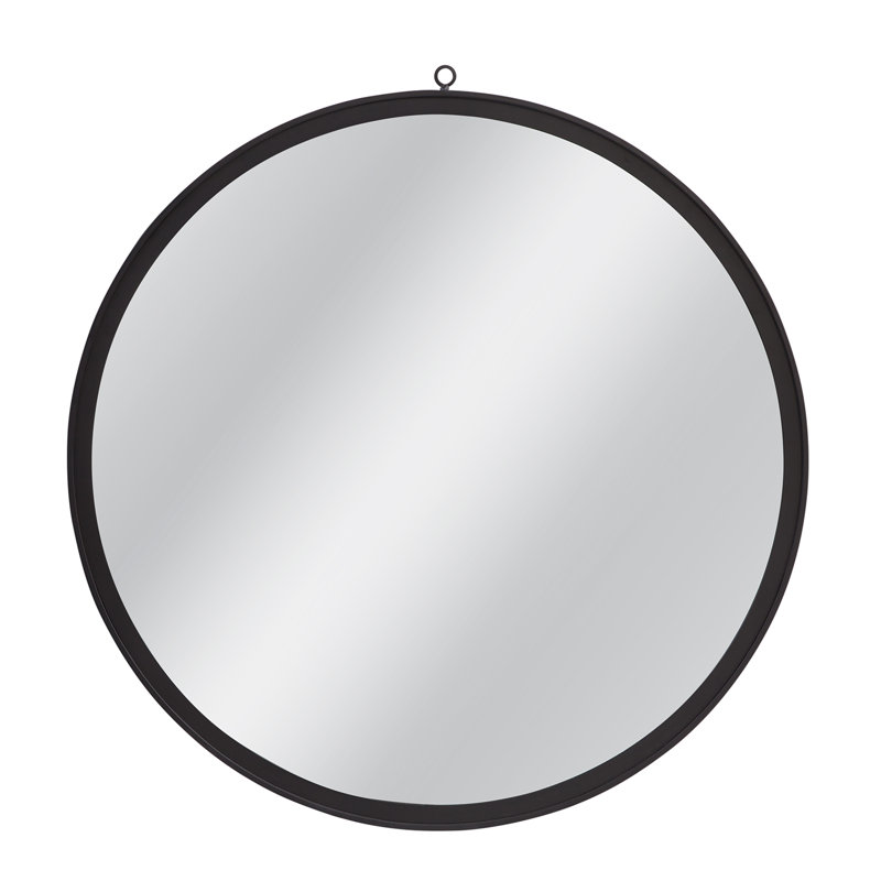 Johnia Wall Mirror - Matte Black