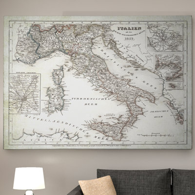 " Italy Sketch Map I "