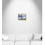 Morning Meadows - cadre flottant, reproduction d'art sur toile-46820252-46820254