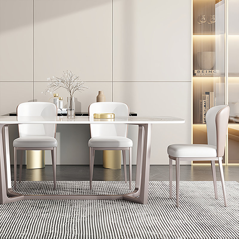Table de salle à manger, H 29,52 po x L 78,74 po x l 35,43 po