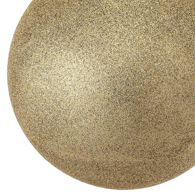Balle scintillante en plastique 200 mm incassable, Or
