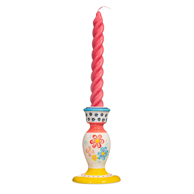 Berniece Concrete / Cement Tabletop Candlestick