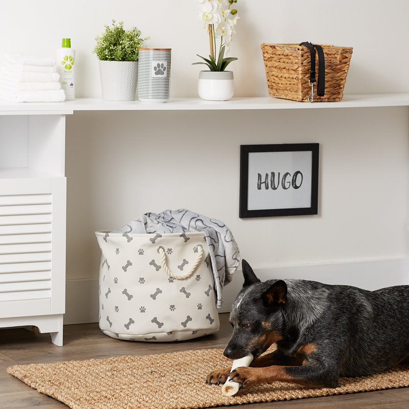 Tucker Murphy Pet™ Fabric Bin, Grey