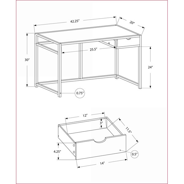 Dimensions du produit