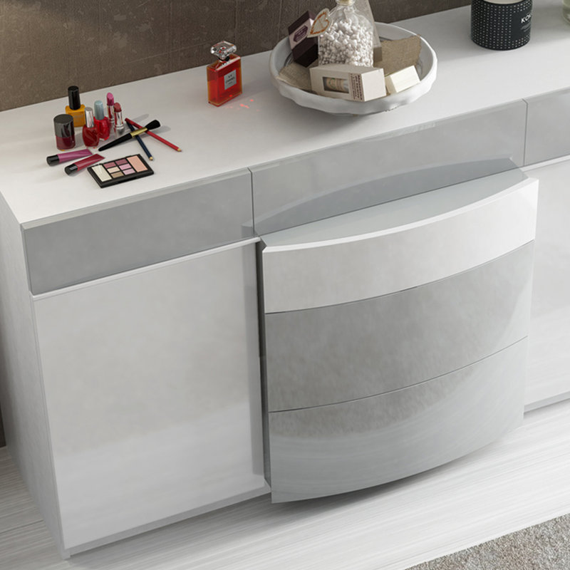 Commode combinée 6 tiroirs l 58,27 po