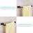 11.81 " 1 - Bar Wall Towel Rack
