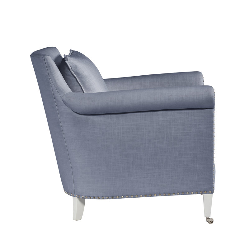 Paris 34" Wide Armchair, Affinity Blue