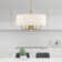 Flaire 6 - Light Dimmable Drum Chandelier