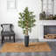 Bambou artificiel 60 po en pot