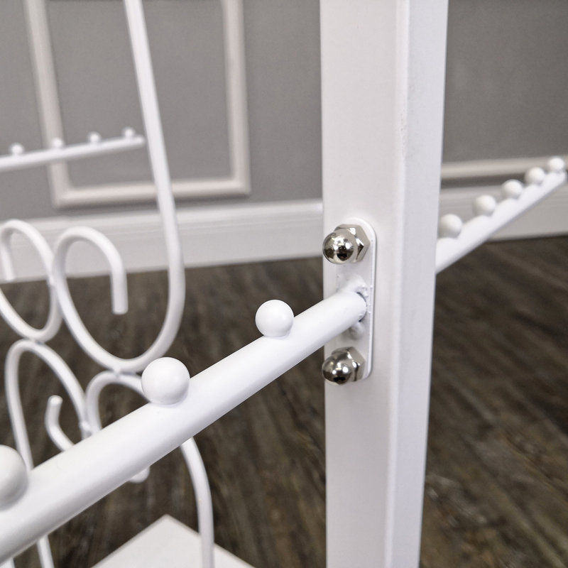 Barrington 15.7'' Metal Clothing Rack