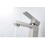 Robinet de lavabo de salle de bain à poignée simple avec drain escamotable (avec trop-plein)-125355897