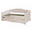 Upholstered daybed Twin Size with Two Drawers and Wood Slat-1981172821
