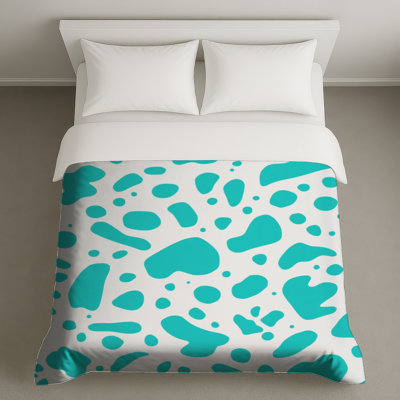 Housses de couette Abstract Blue Blobs