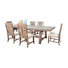 Extension Dining Set with Dining Chairs