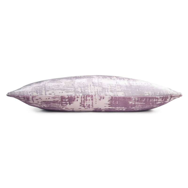 Brush Stroke Lumbar Pillow Cover & Insert, Opal, 12" H x 24" W
