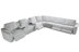 Silver Gray Polyester