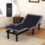 Structure de lit réglable avec matelas en mousse à mémoire de forme-1345751778