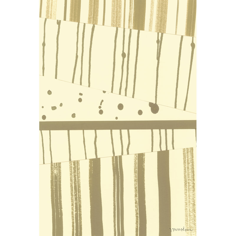 Papyrus Collage I - Wrapped Canvas Print, 46cm H x 30cm W x 3.8cm D