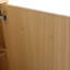 Ensemble de meuble-lavabo autoportant 48 po avec double lavabo en résine, porte à fermeture en douceur 2 et support de rangement à 3 ouvertures, emballage KD, contreplaqué-121086345