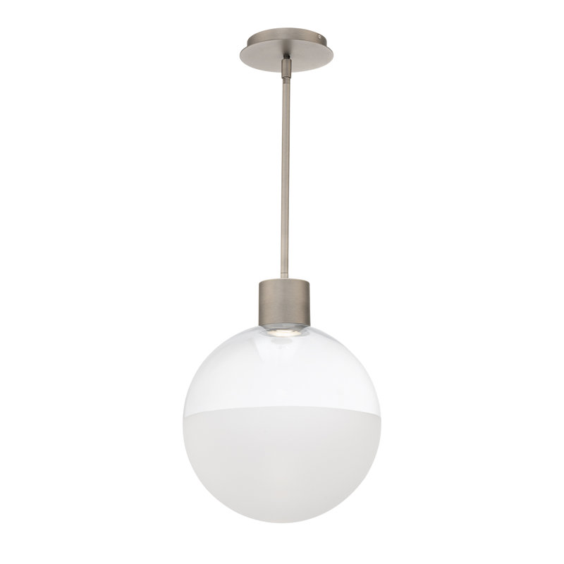 Luminaire suspendu Gaze, Nickel brossé, 3 500K
