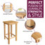 Farris Solid Wood Counter Stool