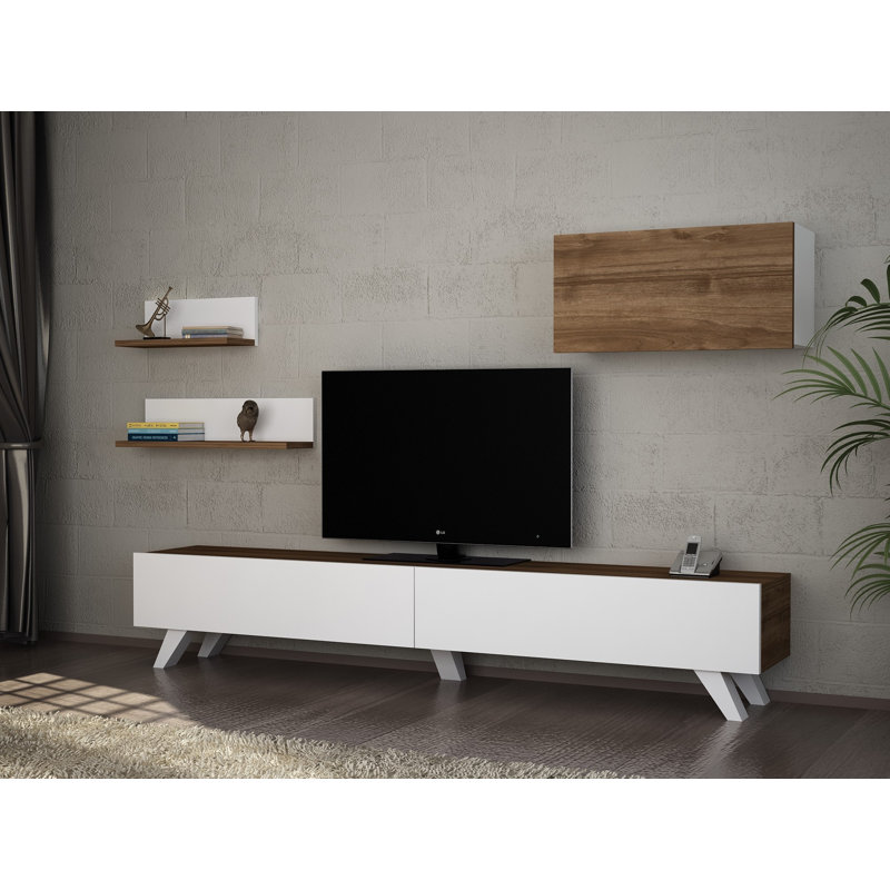 Panama Unfinished TV Stand for TVs up to 75"