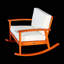 Chaise berçante en bois massif Ingibergur-684785595-684785596