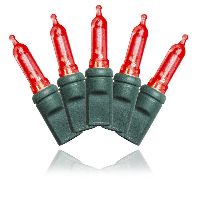 Outdoor 70 - Bulb 275'' Plug-in String Lights String Light, Red