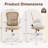 Inbox Zero Ergonomic Mesh Drafting Chair with Adjustable Footrest-1433676605-1433676607