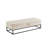Bed Bench Metal Base With Storage Velvet-2001914906