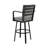 Cemalettin Outdoor Patio Stool with Cushion-422743748-422743751-414083254