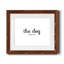 «The Dog Sleep Here II» - Cadre photo Art textuel-1354732234-1354732235-1354331396