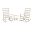 POLYWOOD x Sol 72 Jamarion 3-Piece Porch Rocking Chair Set