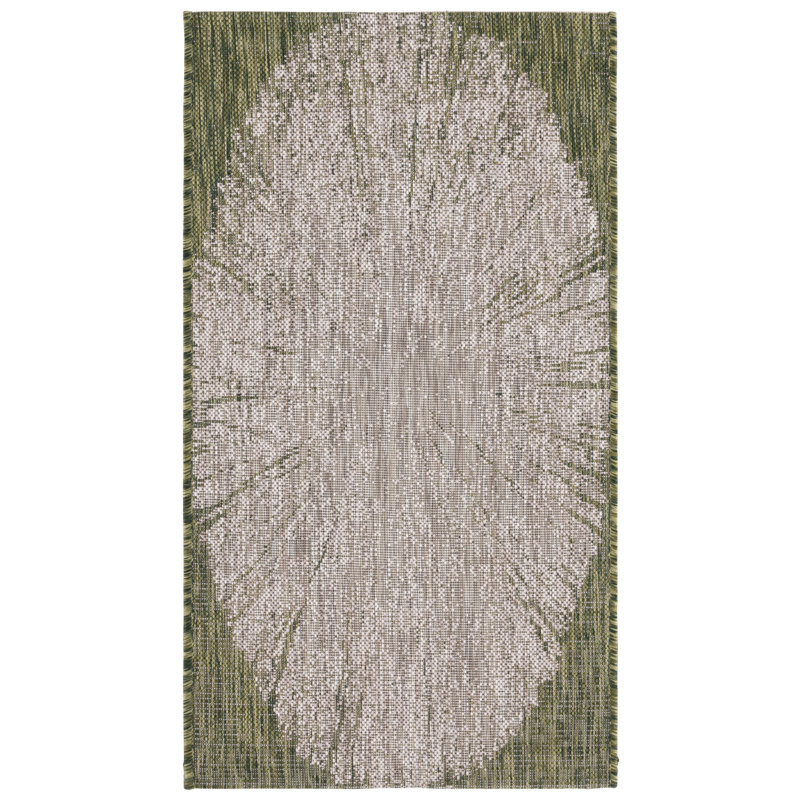 Damini Performance Abstract Indoor/Outdoor Area Rug, Rectangle 2' x 3'7"