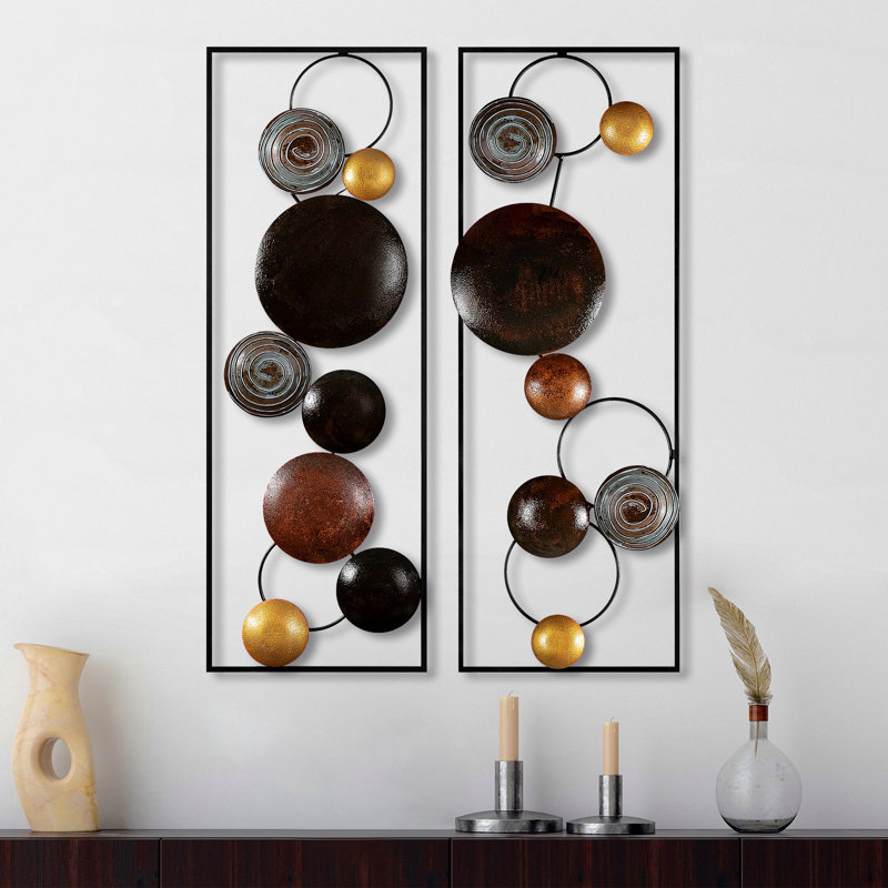 Modern Wall Decor on Metal